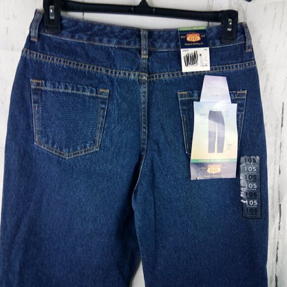 Route 66 Original Clothing Co Relaxed Women's Blue Denim Jeans - Picture 8 of 10